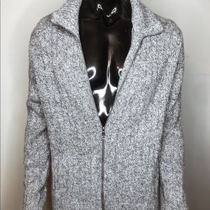 Men’s Banana Republic Wool Zip Up Cardigan